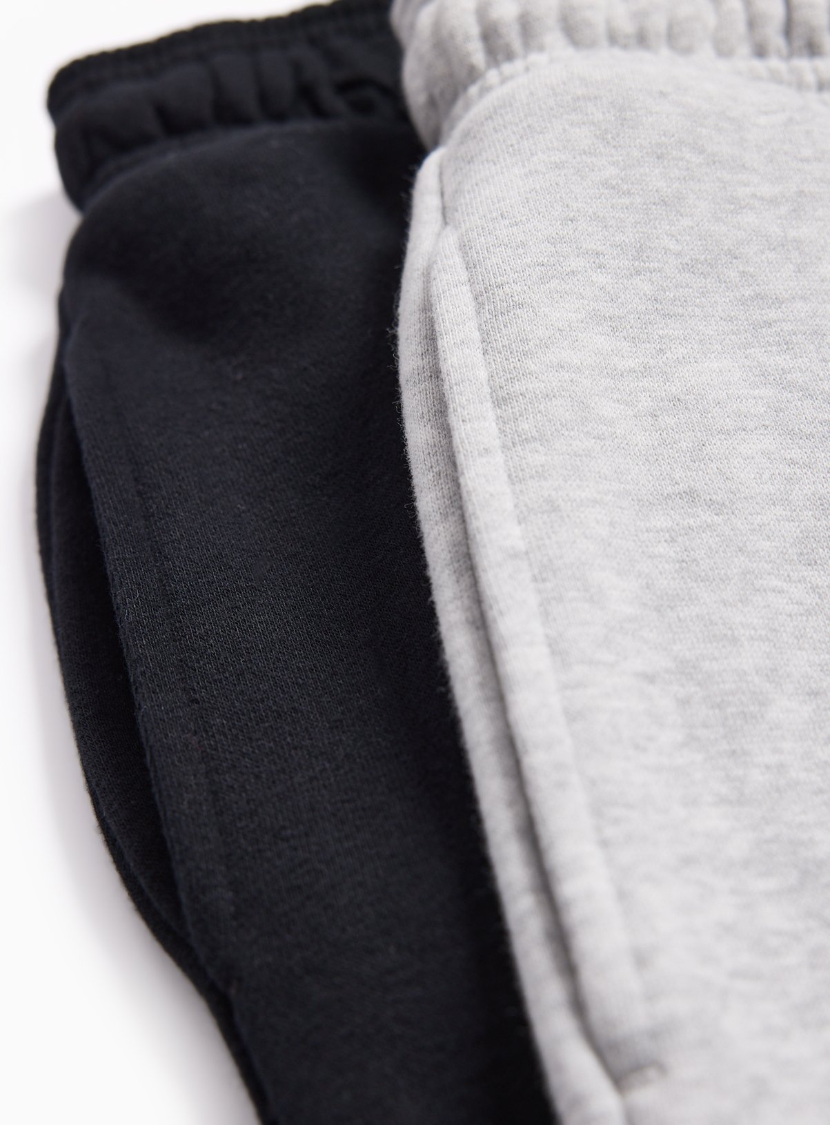 Black & Grey Tapered Joggers 2-Pack XXL - Image 5 thumbnail